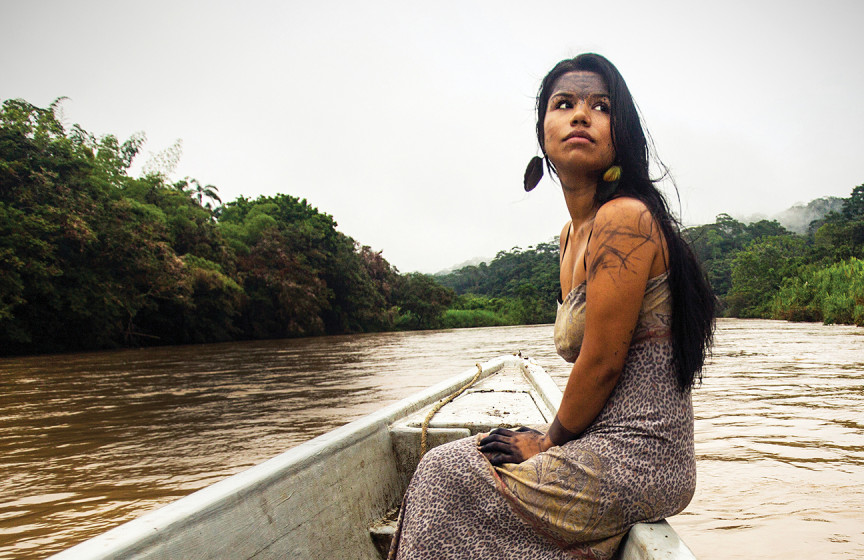 Nina Gualinga Amazonie défense militant protection